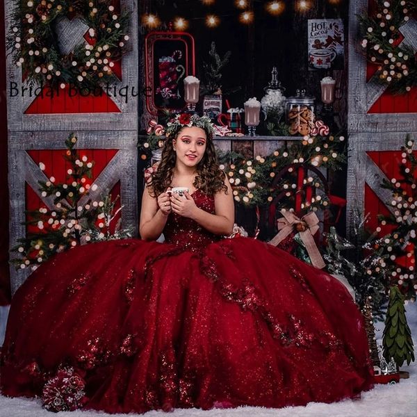

vestidos de 15 aÃ±os red sequined quinceanera dresses lace applique sweet 16 dress off the shoulder mexican prom gowns 2022, Blue;red