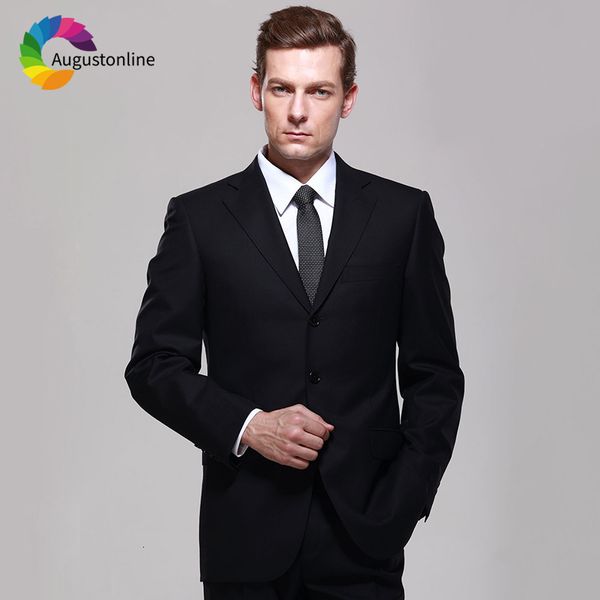 

men's suits & blazers black men business smart casual blazer tailored made slim fit formal tuxedos man prom terno masculino 2, White;black