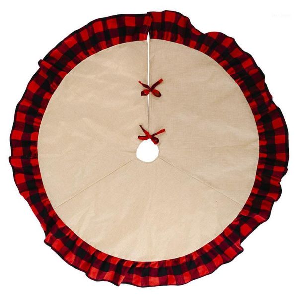 

christmas decorations 1 pc tree skirt decor xmas bottom cover for gift home store