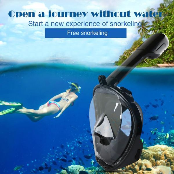 

diving masks full face scuba snorkeling mask respirator goggles for kids swimming equipment anti fog accessories