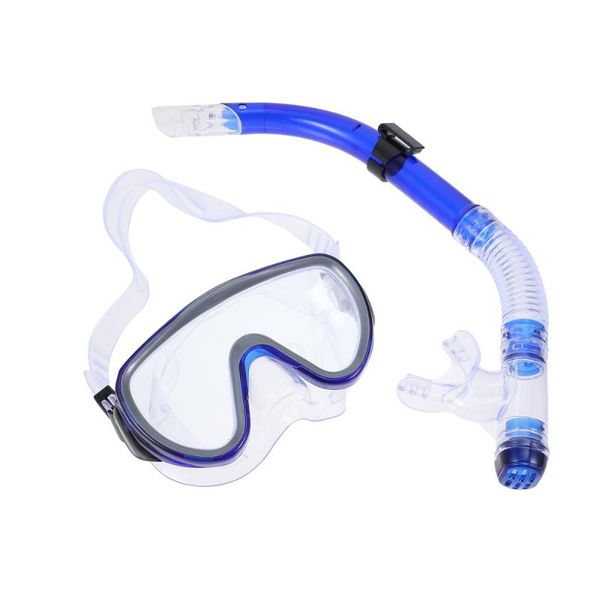 

set adults snorkel mask full dry snorkeling gear kit diving masks
