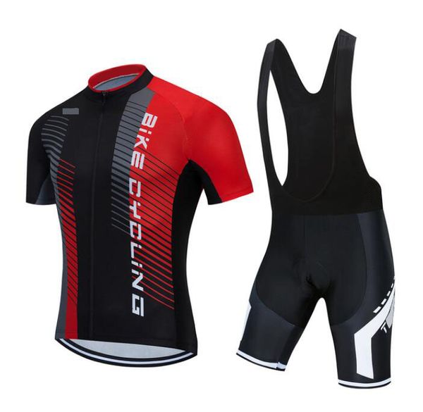

2021 summer breathable and quick-drying mountain bike cycling jersey short sleeve suit customization