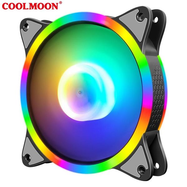 

120mm silent pc computer case cooling fan cpu cooler fans heatsink ventilador air volume 37.5cfm speed 1200rpm radiator & coolings