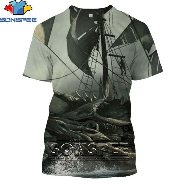 

men's t-shirts sonspee ship 3d print fashion casual men tshirt harajuku short sleeve streetwear clothing, White;black