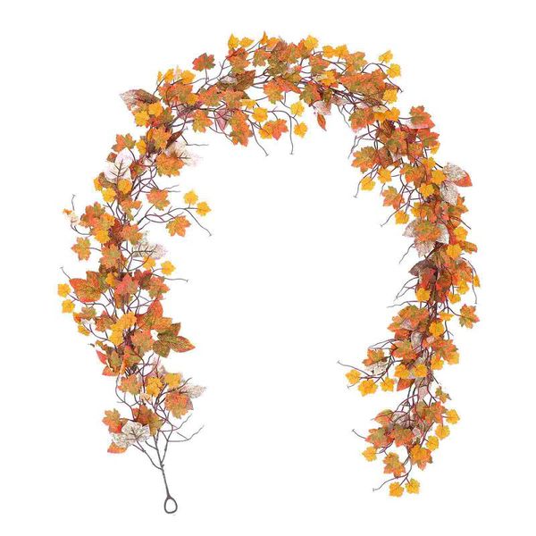 

decorative flowers & wreaths 1pc wall hanging vine pendant decor imitated orange