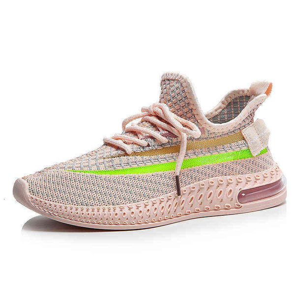 

flying woven sports sho women's 2021 daddy children's jelly bottom coconut net red student