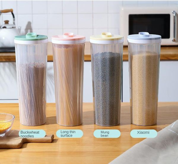 

storage bottles & jars kitchen food noodle box grain tank fresh dry goods