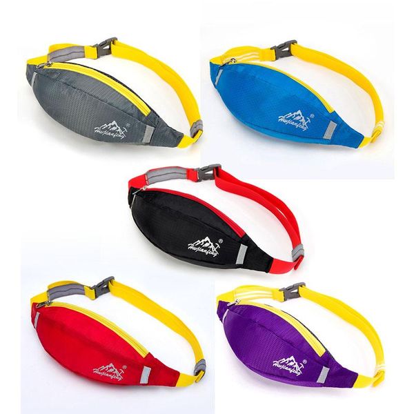 

running bum bag travel handy jogging hiking sport waist belt zip fanny pack outdoor bags