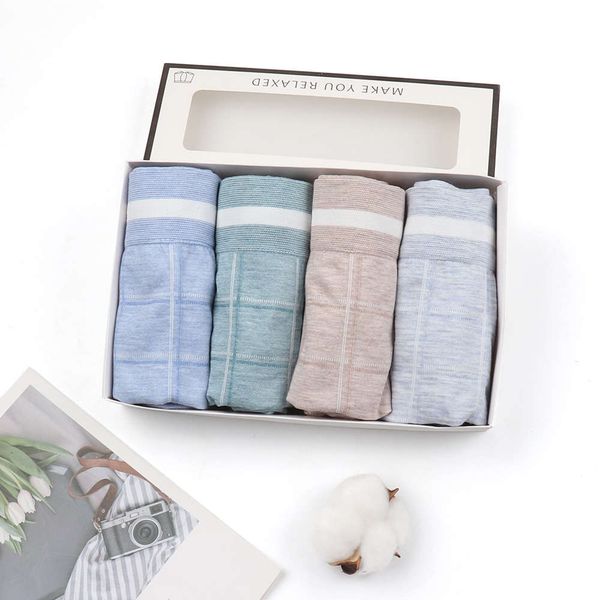 

men's underwear live broadcast low price seamless men's colored cotton underwear king no.1, Black;white
