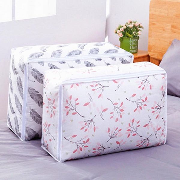 

storage bags 1pc quilt pillow blanket organizer foldable bag clothes closet organize clothing sorting drop
