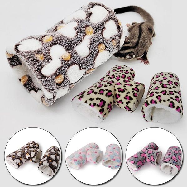 

small animal supplies hamster cage winter warm house plush soft hanging bed for squirrel mouse mini living nest pet
