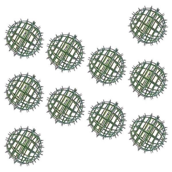 

party decoration 10 pcs plastic flower making rack diy arrangement holder