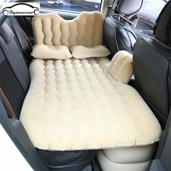 

other interior accessories bymaocar car inflatable bed multifunctional travel 900*1350(mm) mattress pvc+ flocking