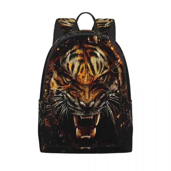 

backpack tiger girl boy school man woman