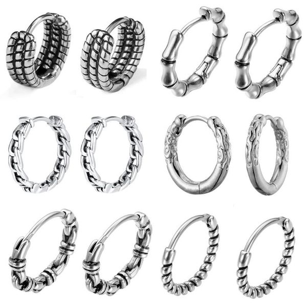 

hoop & huggie men hoops earrings ,mini twist cuff earrings. stainless steel twisted small earring ,minimalist jewelry, Golden;silver