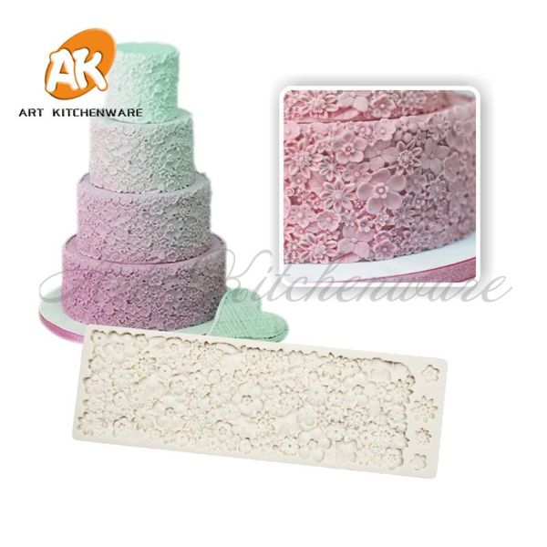 

cake tools flowers decorating molds fondant silicone sugarcraft mold bakeware cupcake tool chocolate