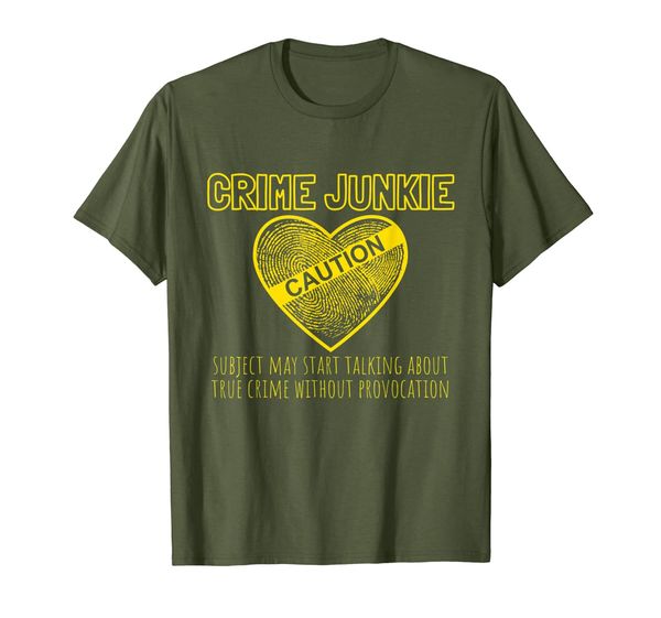 

Loves True Crime Podcast Junkie Fan May Start Talking Addict T-Shirt, Mainly pictures