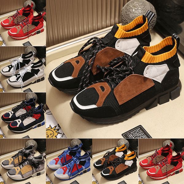 

2021 designer shoes men women high-sneakers casual and comfortable leather breathable sneaker couple shoe size 36-46 f2i3#, Black