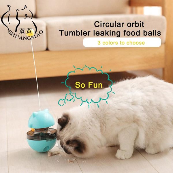 

funny 3 in1 game pet cat interesting toy tumbler cats tracks spinning ball toys puzzle play kittens tunel product