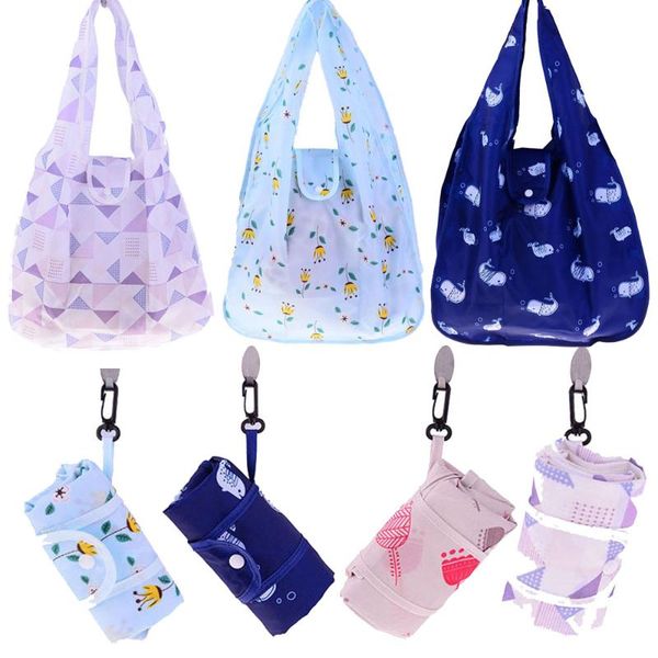 

shopping bags 4 style waterproof folding bag eco foldable reusable shoulder handbag