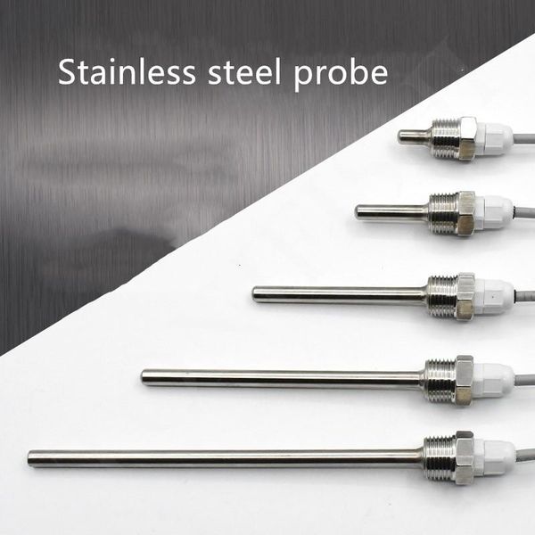 

smart home control stainless steel temperature sensor solar water heater boiling probe 4 points blind tube