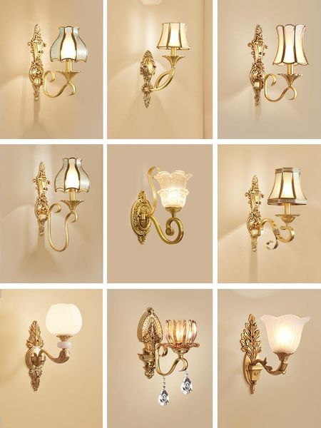 

nordic led glass ball bathroom light wall lamp monkey bedroom living room lamps