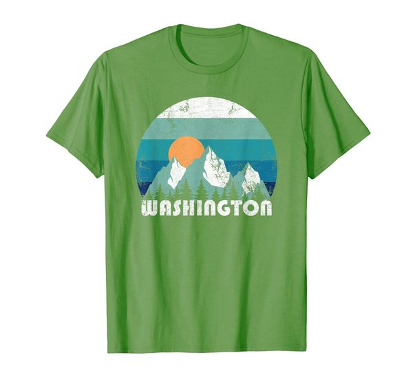 

Washington State Retro Vintage T-Shirt, Mainly pictures
