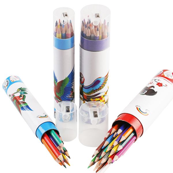 

lead color erasable pencil 12 / 18 24 sketch student suppli brush, Black;red