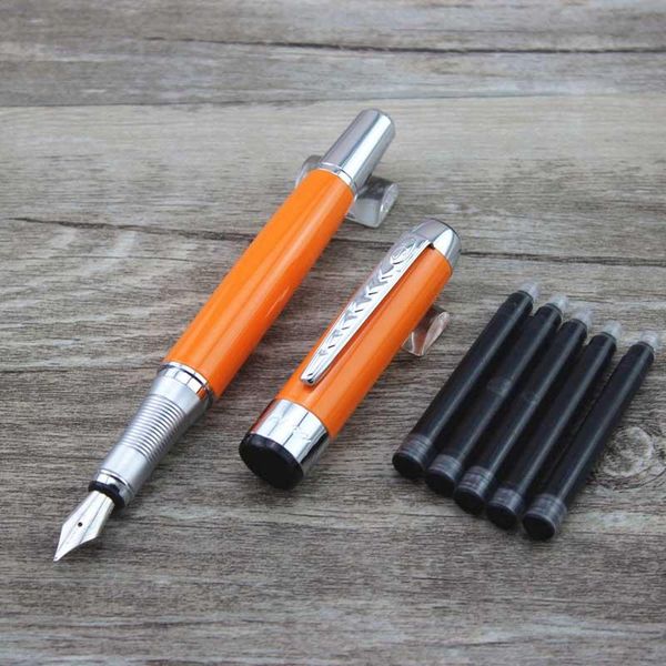 

fountain pens jinhao pen business gift boyfriend present husband luxury with 5pcs ink sac 001