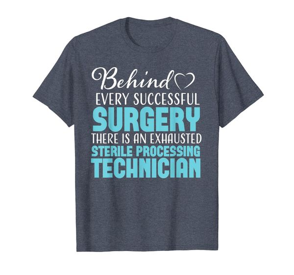 

sterile processing technician gift t-shirt, White;black