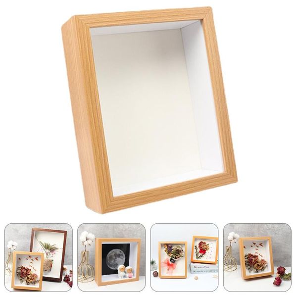 

frames 1pc wood picture frame simple artwork display fashion table decoration