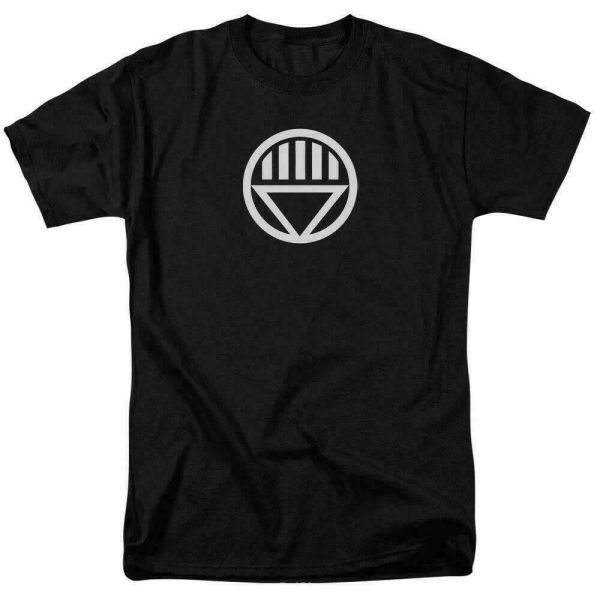 

Green Lantern Black Lantern Logo T Shirt Licensed Comic Book Tee Black, White;black