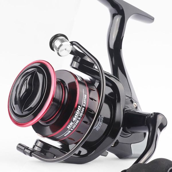 

spinning reel fishing wheel 1000-7000 series 8kg max drag 5.2:1 gear ratio high speed carp reels sea baitcasting