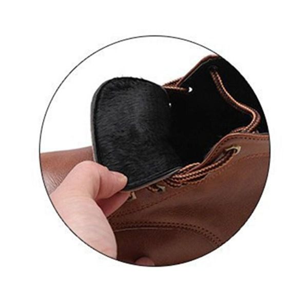 

boots 2021 smile women ankle fashion england style casual shoes female fleeces inside antiskid sole sewing, Black