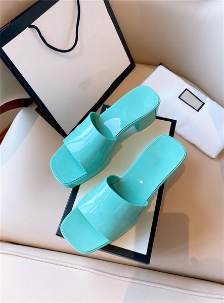 

basketball shoes slippers designer woman fashion beach thick bottom platform alphabet lady sandals leather rubber fruit slide high heel slid