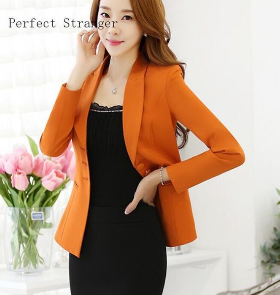 

women's suits & blazers 2021 spring summer arrival solid color long sleeve women suit coat, White;black