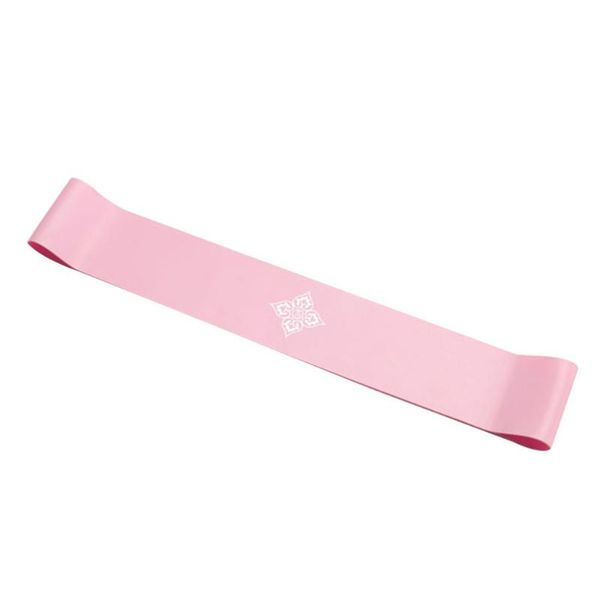 

hip elastic band anti resistance loop exercise strap for household yoga stretching fitness ladies (pink) bands
