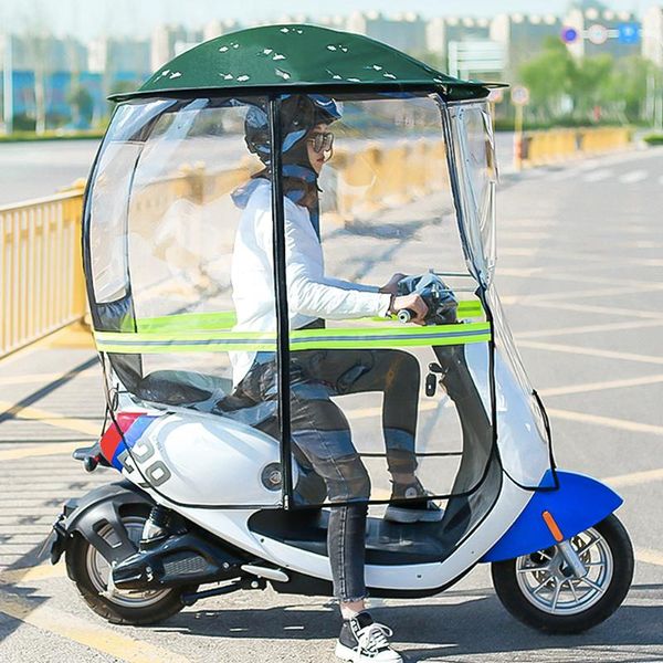 

scooter electric bicycle awning,motorcycle awning canopy, umbrella motorcycle canopy anti-windshield rain rearview mirror, apparel