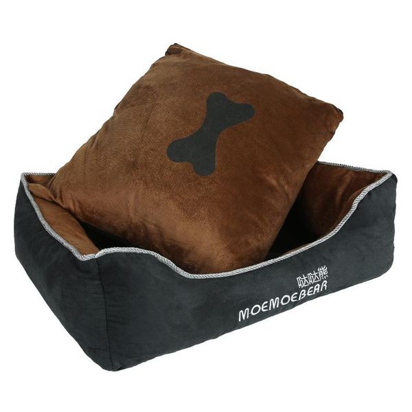 

kennels & pens pet dog bed cushion detachable medium large kennel 78x65x22cm dogs house for bull labrador golden retriever husky
