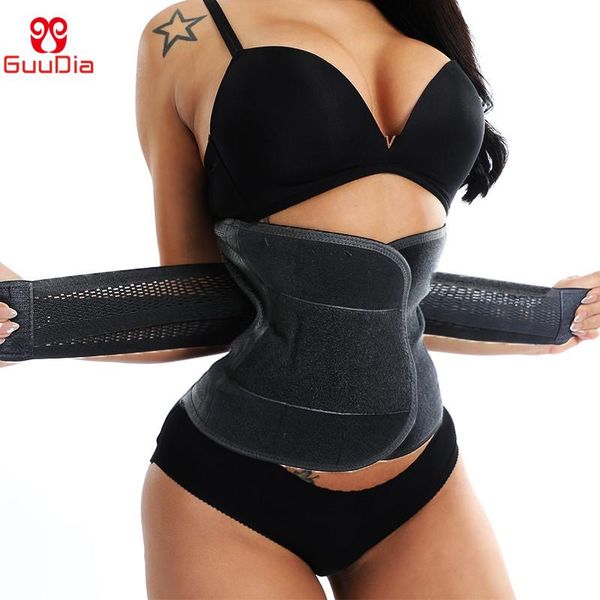 

women slimming belt waist cincher trimmer body shaper sauna sweat girdle workout corset reducing fat women's shapers, Black;white
