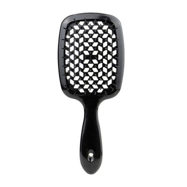 

hair brushes 1pcs wide teeth air cushion combs women scalp massage comb brush hollowing out home salon diy hairdressing tool, Silver