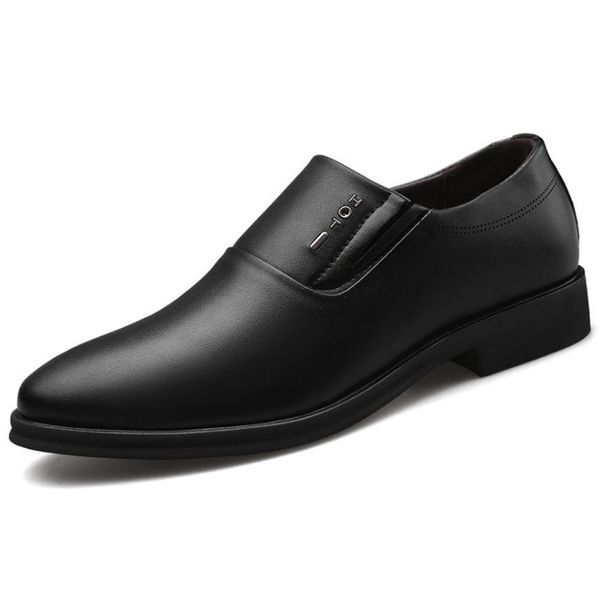 Männer Leder Formale Business kleid Schuhe Männlichen Büro Arbeit Flache Oxford Atmungsaktive Party Hochzeit Jahrestag Schuh Plus Größe 38-48