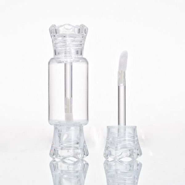 Garrafas de armazenamento frascos de 5pcs adoráveis ​​forma de doce tubo de brilho labial vazio Diy recipiente recipiente 28ga