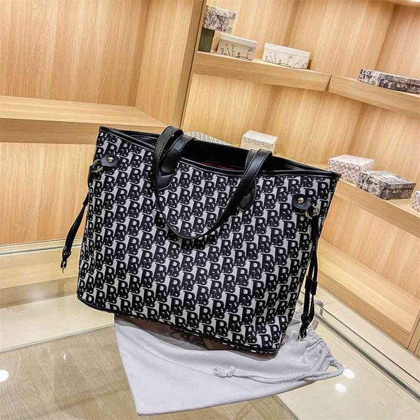 

large capacity canvas bag women's summer new advanced sense hand simple atmosphere fantote bag fashion purse black friday