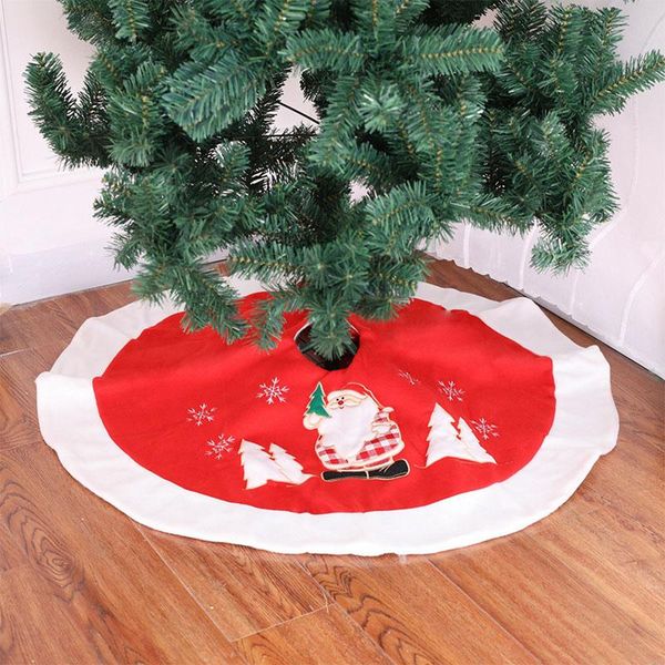 

christmas decorations tree decor red skirt for xmas high quality
