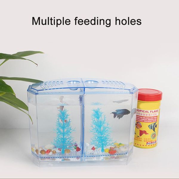 

aquariums acrylic fish tank isolation box separation for home aquarium durable multi-functional j99store