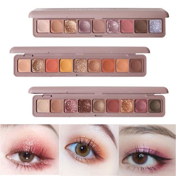 

color eye shadow palette long-lasting waterproof smudge-proof colorfast makeup 20211