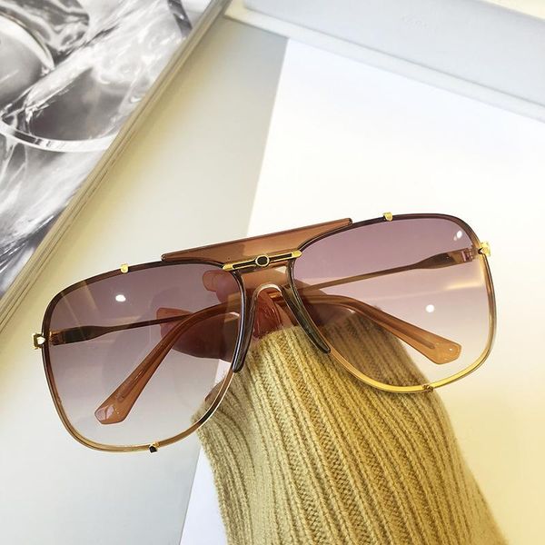 

sunglasses fashion personality women men ultraviolet-proof square sun glasses vintage rimless eyeglasses uv400 gafas accessories, White;black