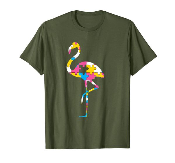 

Autism Awareness Month Tshirt funny Flamingo Shirt, Mainly pictures