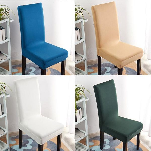 

fabric chair cover slipcover removable anti-dirty dining room chairs seat high back banquet dinner restaurant sofa 1pc covers